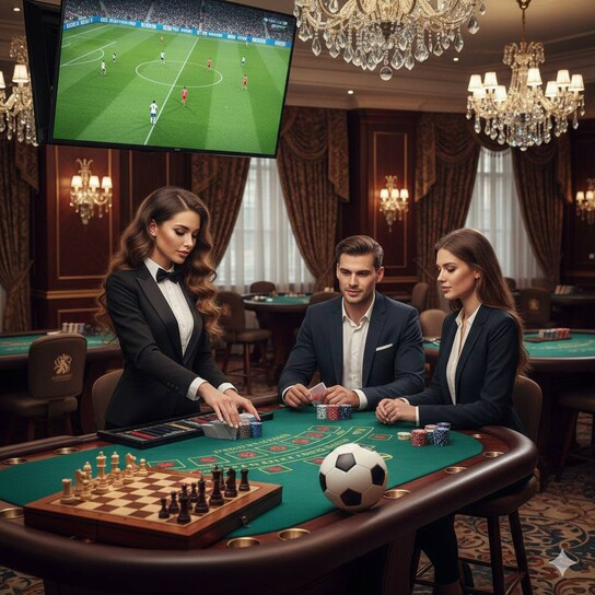 Crypto Loko Casino luxury interior
